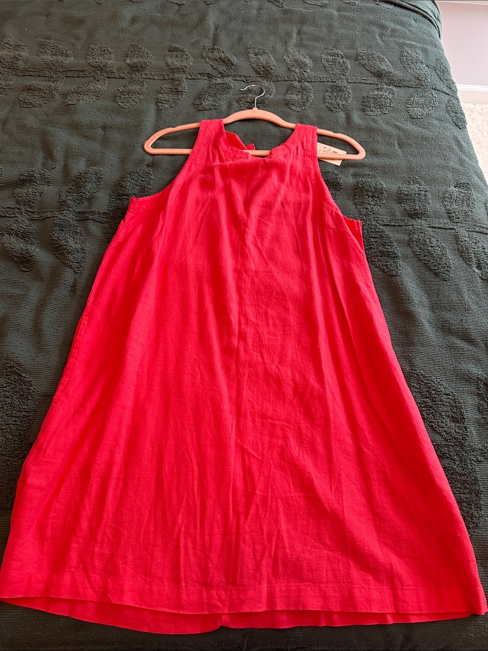 NWT a new day linen dress medium